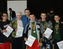 20 listopada 2010 - III Ogólnopolskie Międzyszkolne Mistrzostwa Sztafet w wioślarstwie halowym